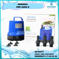 ARMADA Pompa Air Celup Aquarium 60 W Am Psp 3200 Z AR-Psp-3200z Kolam