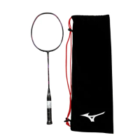 【MIZUNO 美津濃】日製羽球拍ACROSPEED24U6羽球拍黑紫(73JTB42264)