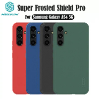 Nillkin For Samsung Galaxy A54 Case Super Frosted Shield Pro TPU Frame PC Shell Protective Back Cover For Samsung A54 5G Bumper