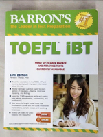 【書寶二手書T5／語言學習_JW5】Barron’s TOEFL iBT: Internet-based Test_Sharpe, Pamela J., Ph.D.