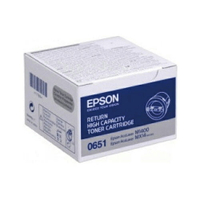 EPSON 黑色原廠碳粉匣 / 個 S050651