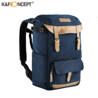 K&amp;F CONCEPT Large Capacity Multi-functional Waterproof Camera Backpack Travel Bag With Chest Belt Hold SLR Tripod