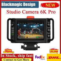 Blackmagic Design Studio Camera 6K Pro (EF Mount) Active Canon EF Lens Mount Built-In DaVinci Resolve Color Corrector