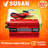 Power Inverter 500W DC 12V ke AC 220V SDC-500A Ubah Arus Listrik untuk TV Kipas Angin DVD Amplifier 