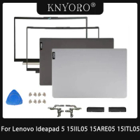 New For Lenovo Ideapad 5 15IIL05 15ARE05 15ITL05 15ALC05 2020 2021 LCD Back Cover Front Bezel Hinges Rear Lid Top Back Case