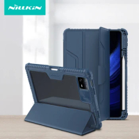 NILLKIN For Xiaomi Pad 6 Pro Case Slide Camera Protection Magnetic Leather Cover For Xiaomi Pad 6 6 Pro case With Pencil Holder