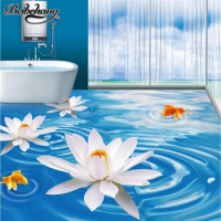 beibehang mural painting pans pvc floor waterproof custom photo 3d self adhesive floor Living room bedroom shopping 3d painting