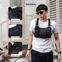 SAWANIMURA - Chest Bag Waterproof Tas Dada Chestbag Tas Rompi Dada Pria Chest Bag Tahan Anti Air