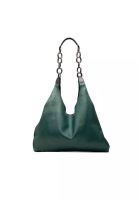 Burberry 二手 Burberry 軟皮包鏈條購物單肩包