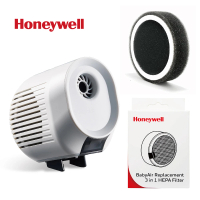 【Honeywell】嬰兒車用空氣清淨機超值組(戶外 安全 推車 輕量 秒收 H12 HEPA 清淨機 PM2.5 水霧加濕)