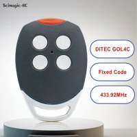 DITEC GOL4C Remote Control High Quality Copy 433.92MHz Remote Control For Garage Door Gate Remote Control Duplicator