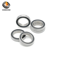5Pcs Stainless Steel Bearing S6802 2RS Bearing 15*24*5 mm ABEC-7 Metric Thin Section 61802RS 6802 RS Ball Bearings 6802RS