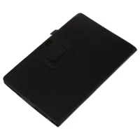 PU Leather Folio Case Cover Stand For Microsoft Surface Windows 8 RT 10.6" Tablet Black
