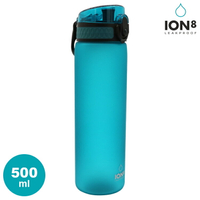 ION8 Slim 運動休閒水壺 I8500【Aqua水藍】/ 城市綠洲(100%不含BPA無毒 100%防漏 塑料水壺)