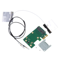 PCI Express to Mini PCI Express Card Adapter Wireless Network Ethernet LAN Mini PCI-E Riser PC to Laptop Network Card