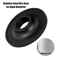 Stable Multiple Colors Easy to Install Smooth Round Smart Speaker Base Pad Speaker Base Pad Stand for Apple HomePod