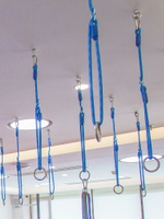 免運+開發票 兒童感統康復訓練器材懸掛吊纜秋千吊環教具配件室內懸吊器延長繩