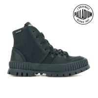 【Palladium】PALLASHOCK HIKER厚底巧克力鞋-中性-黑(77968-008)