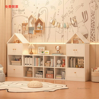 兒童玩具收納架家用嬰兒收納櫃玩具整理架置物架寶寶儲物架X5
