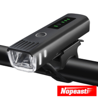 Nopeasti諾比 USB四段式LED智能感應防水警示自行車頭燈