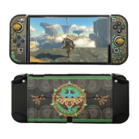 For Nintendo Switch OLED/Switch Case for Zelda Hard PC Shell Protective Case Full Cover For Switch Console Games Accessories