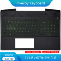 New For HP Pavilion 15-CX 15-cx0071nr TPN-C133 Laptop Palmrest Case Keyboard US English Version Upper Cover