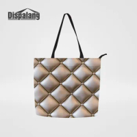 Ladies Reusable Shopping Bag 3D Printing Sofa Designer Foldable Handbag For Shopping Women Canvas Totes Bag Girl Grocery Handbag