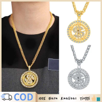 Motif Dollar Necklace Kalung Dollar Emas Kalung Hiphop Kalung Hip Hop Besar