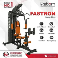 iReborn - Alat Fitness Home Gym 2 sisi 150LBS Fastron
