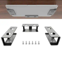 Under Desk Shelf Holder For Laptop Tablet Storage Rack With Anti-scratch Silicone Laptop Stands For Home Apartment Company