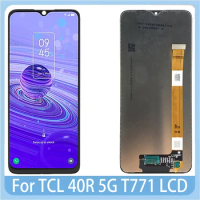 6.6" Original For TCL 40R LCD Display Touch Panel Screen Digitizer Assembly For TCL 40R 5G T771K T771K1 T771H T771A LCD Repair