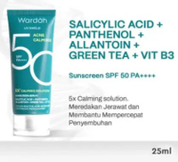 Wardah UV Shield Acne Calming Sunscreen Sunscreen Serum SPF 50