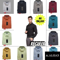 KEMEJA ALISAN PANJANG REGULER POLOS