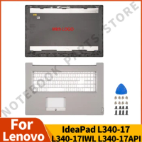Original New Laptop Parts For Lenovo IdeaPad L340-17 L340-17IWL L340-17API LCD Back Case/Palmrest Case/Bottom Case FG740 Silver
