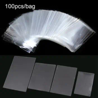 100Pcs/Bag Hot Transparent CPP material Cards Protector Card Sleeves Board Games Tool Magic Game Play