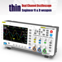 FNIRSI 1014D Portable Digital Oscilloscope 2 In 1 Dual Channel Input Signal Generator Desktop Oscill