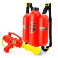 Fireman Backpack Water Gun Toy Sprayer for Children Pistol Water Guns For Kids Beach Outdoor Toys for Summer Extinguisher Soaker