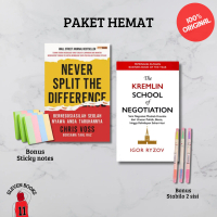 Paket Hemat Buku Original Never Split the Difference dan The Kremlin School of Negotiation