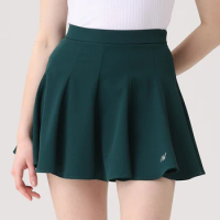 Azureway Korean Golf Women Wear High-waisted Pleated Skort Ladies Tennis Sports Short Skirts Female Golf Culottes