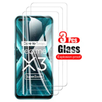 3PCS Protective Glass for realme x3 superzoom Screen Protector Tempered Glass For oppo realme x2 xt x 3 Camera Lens Safety Front