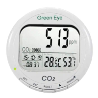 AZ7798 Indoor Air Quality Data Logger CO2 Temperature Meter Desktop Carbon Dioxide Recorder Emo Robot Multimeter Probe