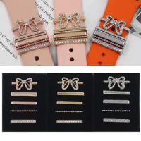 Metal for Apple Watch Band Watch Band Ornament Decorative Watch Decorative Ring Wristbelt CharmsFor Apple Watch