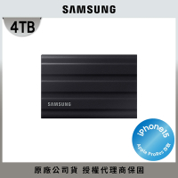SAMSUNG 三星T7 Shield 4TB USB 3.2 Gen 2移動固態硬碟 星空黑 (MU-PE4T0S/WW)