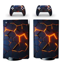 Custom Design PS5 Disc Skin Sticker Decal Cover for Console Controller PS5 Disk Skin Sticker Vinyl