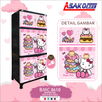 WAPOLIN - Lemari Plastik  / Lemari Susun / Lemari Anak / Lemari Karakter / Lemari Pakaian / Lemari P