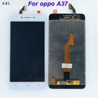 5.0" LCD Display For Oppo A37 Touch Screen Digitizer For Oppo A37f A37fw A37m Screen Assembly Replacement Part