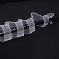 Tiyana 5 Meter Transparent Curtain Accessories Type Rod Pocket Tape Hook Tape Multifunction Polyester Ribbon Tape #5