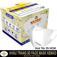 Khẩu trang 5D Kenzo, hộp 200 chiếc, tiện lợi cho người dùng, Hong Hanh baby