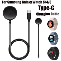 1M USB Type-C Fast Charging Cable For Samsung Galaxy Watch 5 40mm 44mm /5 Pro Charger SmartWatch 4 Classic 42mm Magnetic Adater