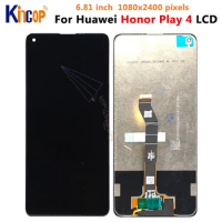 For Huawei Honor Play4 LCD Display Digitizer Touch Screen Assembly For Honor Play 4 LCD TNNH AN00 Repair play4